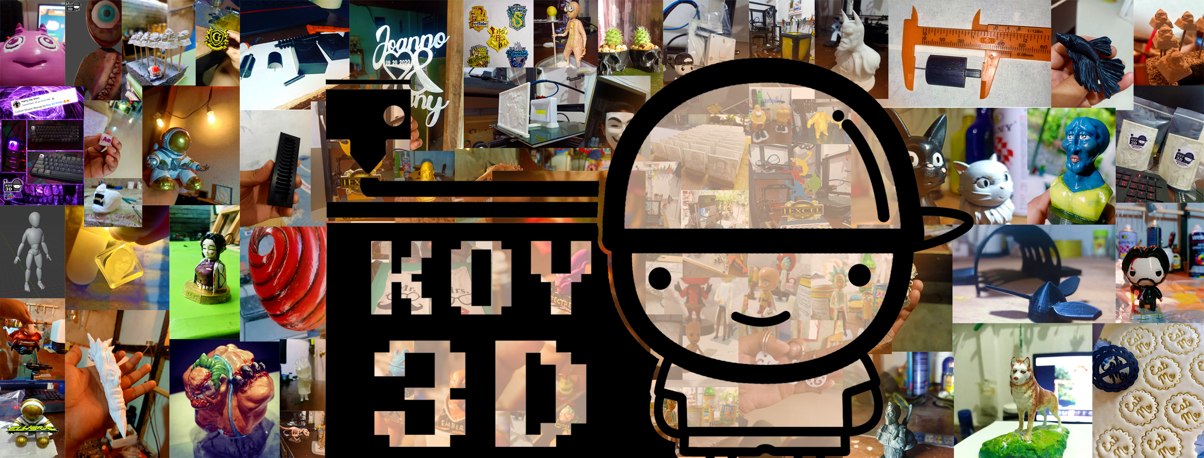 KOY3D Work Collage
